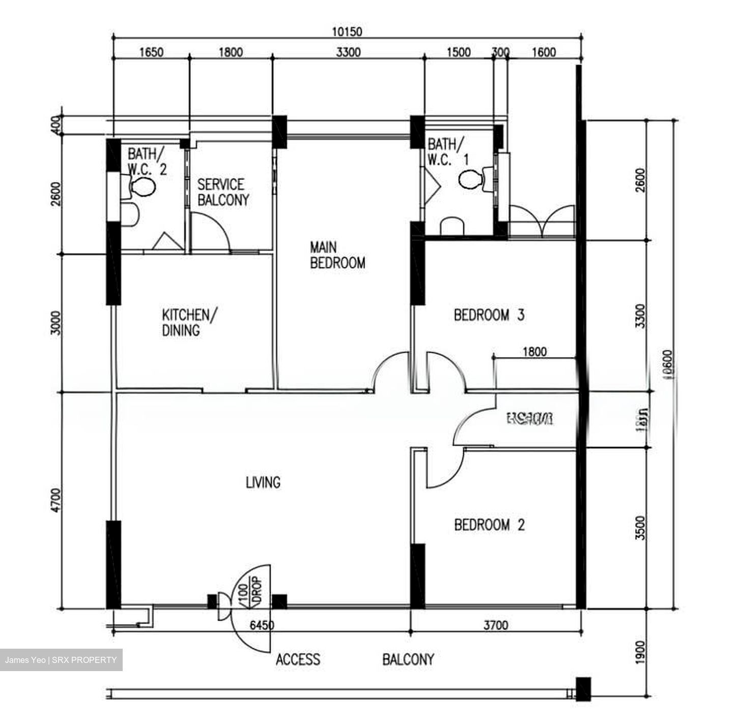 Blk 154 Jalan Teck Whye (Choa Chu Kang), HDB 4 Rooms #571831021